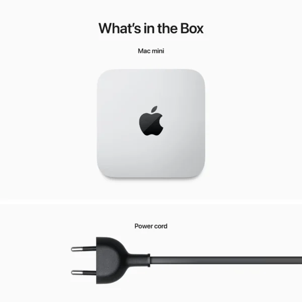 ⁦מחשב נייח M1 Apple Mac Mini MGEM2HB/A אפל⁩ – תמונה ⁦6⁩