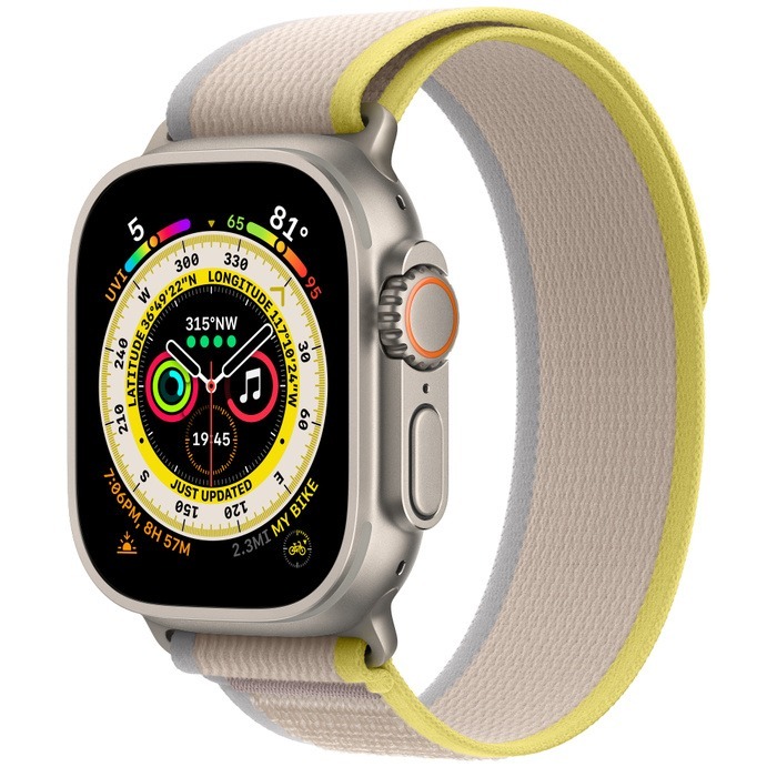 שעון חכם Apple Watch Ultra 49mm Titanium Case Trail Loop GPS + Cellular אפל – תמונה 2