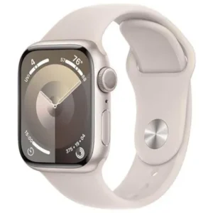 שעון חכם Apple Watch Series 9 41mm Aluminum Case Rubber Sport Band GPS אפל